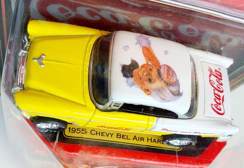 1999 MATCHBOX COLLECTIBLES - COCA-COLA  1955 CHEVY BEL AIR HARD TOP