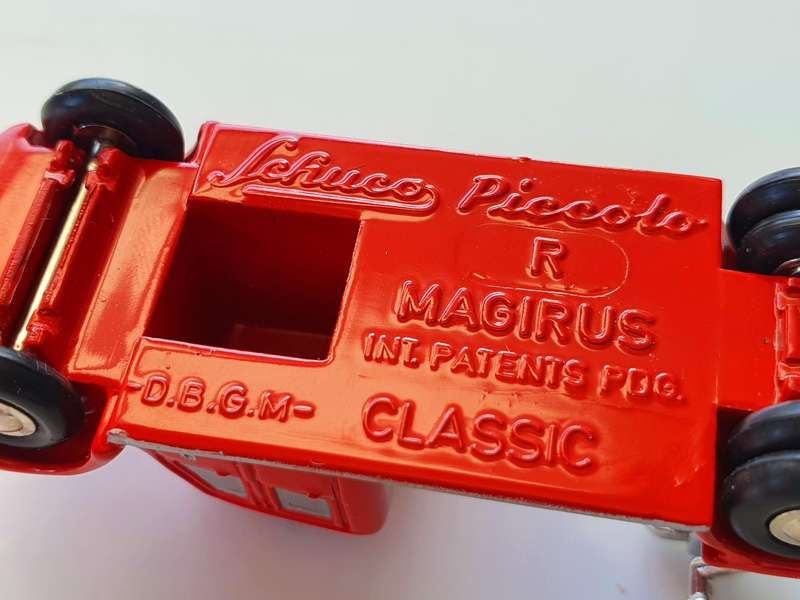 SCHUCO - PICCOLO - 747 WRECKER TRUCK - 150 YEARS OF THE BERLIN FIRE DEPARTMENT - RARE!!