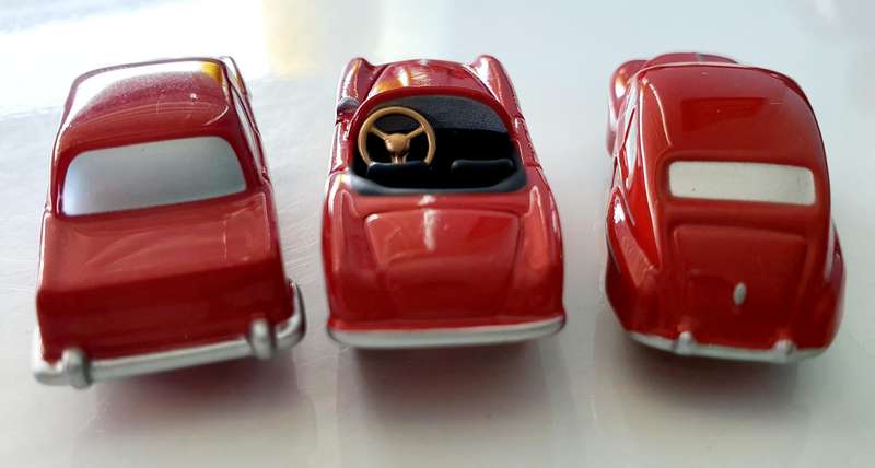 SCHUCO PICCOLO SET 2001 - LIMITED EDITION IN WOODEN DISPLAY BOX - RARE COLLECTOR'S ITEM!