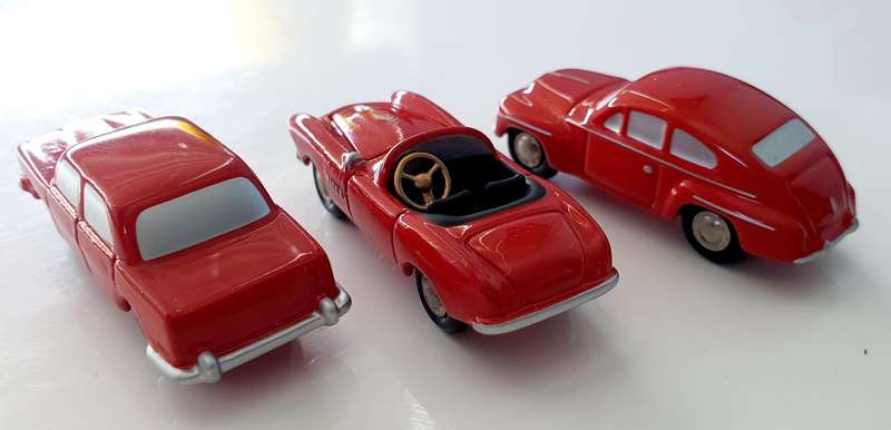 SCHUCO PICCOLO SET 2001 - LIMITED EDITION IN WOODEN DISPLAY BOX - RARE COLLECTOR'S ITEM!