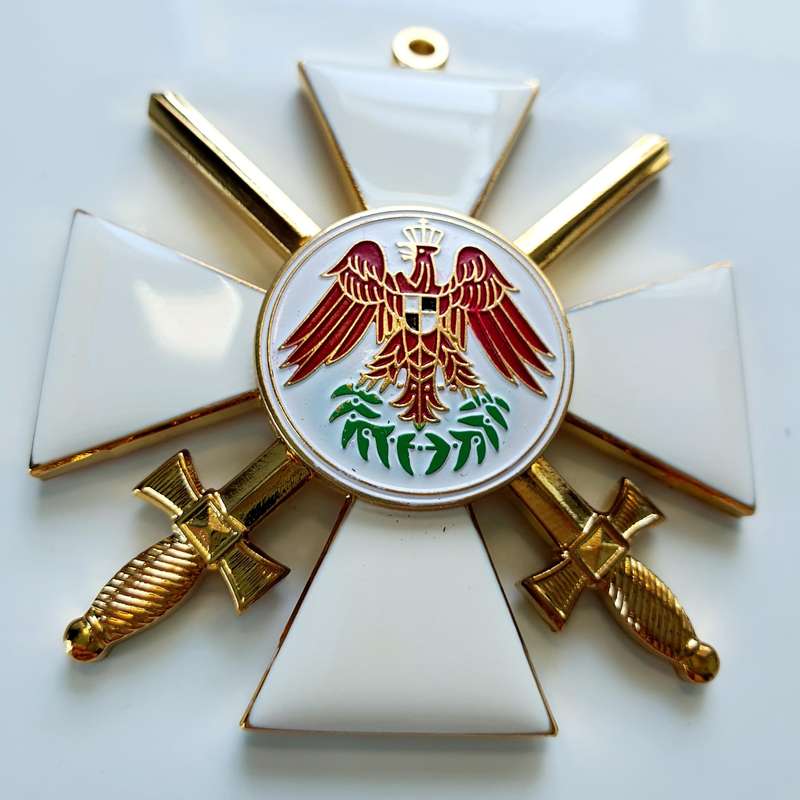 GÖDE Prussia Red Eagle Order  Cross 2nd Class with Swords - Ltd. Edition