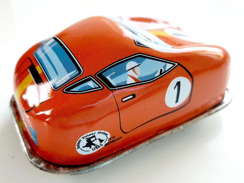 3 x GERMAN TIN TOY WIND UP CARS - TOP CONDITION IN ORIGINAL BOX