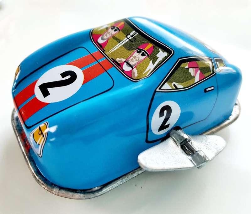3 x GERMAN TIN TOY WIND UP CARS - TOP CONDITION IN ORIGINAL BOX