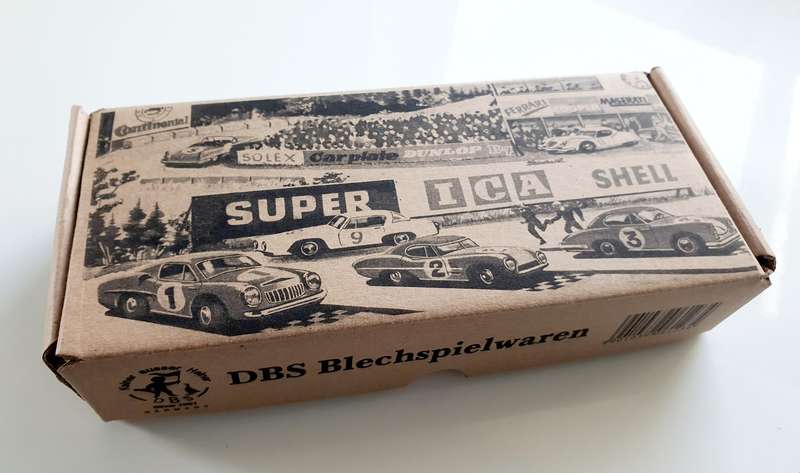 3 x GERMAN TIN TOY WIND UP CARS - TOP CONDITION IN ORIGINAL BOX