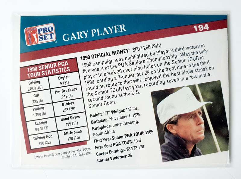 Gary Player Insane Hamper with Original New Era 9FIFTY 2023 PGA Oakhill Snap Cap
