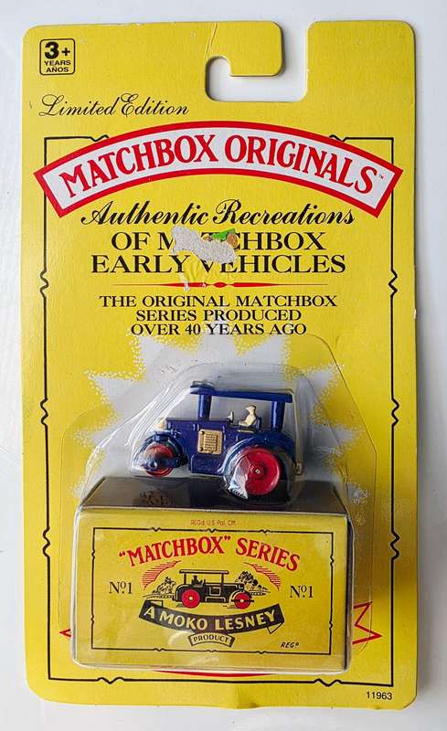 2 x 1992 MATCHBOX ORIGINALS - AUTHENTIC RECREATIONS - LTD. EDITION