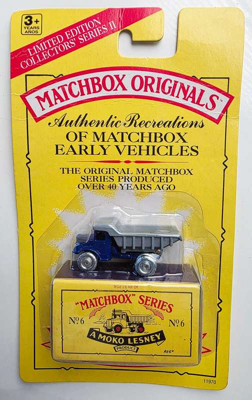 2 x 1992 MATCHBOX ORIGINALS  - AUTHENTIC RECREATIONS - LTD. EDITION