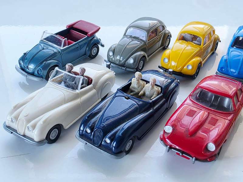 11 x VINTAGE LOT - WIKING/ MPG/ SCHUCO & OTHER