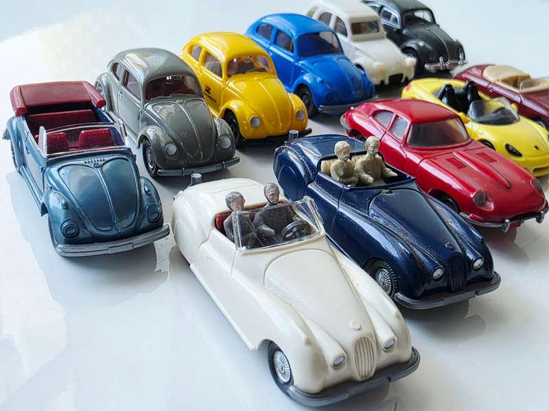 11 x VINTAGE LOT - WIKING/ MPG/ SCHUCO & OTHER