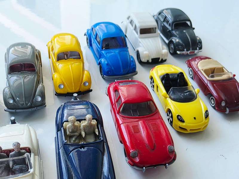11 x VINTAGE LOT - WIKING/ MPG/ SCHUCO & OTHER