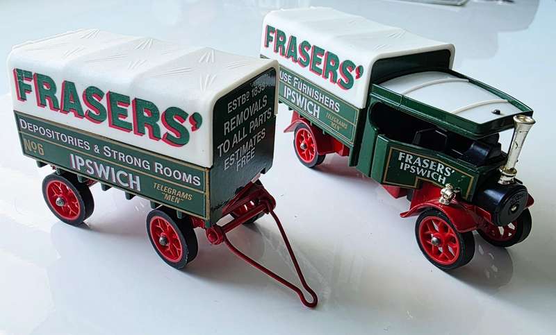 2 x MATCHBOX - MODELS OF YESTERDAY - MADE IN ENGLAND - BOTH FROM 1986