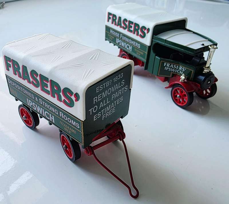 2 x MATCHBOX - MODELS OF YESTERDAY - MADE IN ENGLAND - BOTH FROM 1986