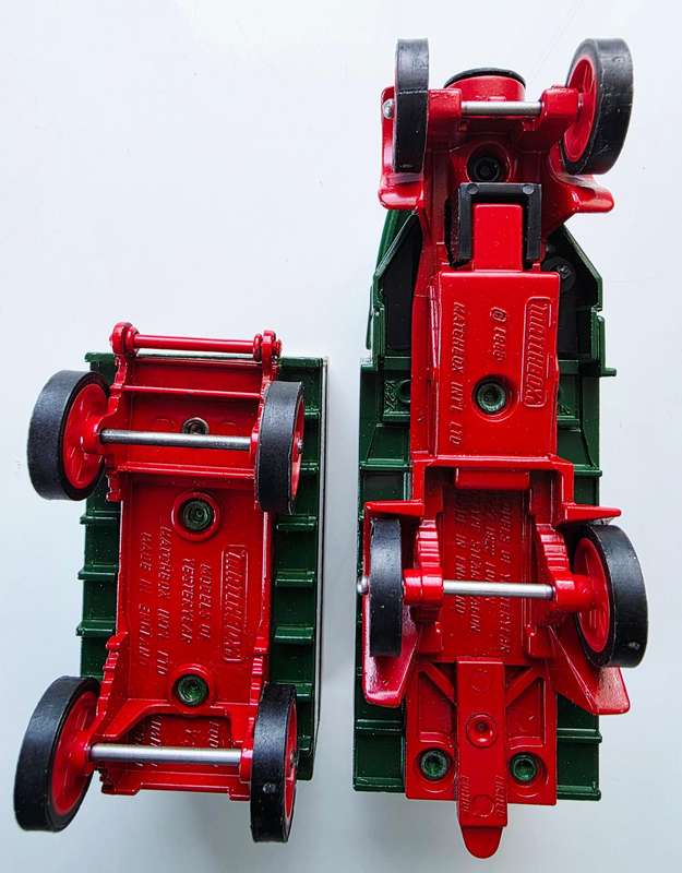 2 x MATCHBOX - MODELS OF YESTERDAY - MADE IN ENGLAND - BOTH FROM 1986