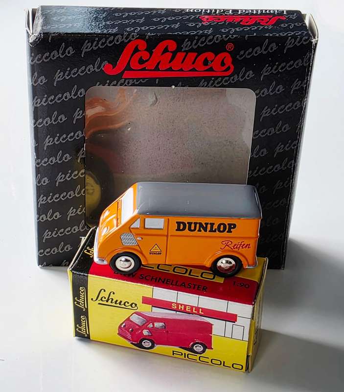 SCHUCO - PICCOLO - DKW SCHNELLASTER - "DUNLOP" - HIGHLY COLLECTIBLE