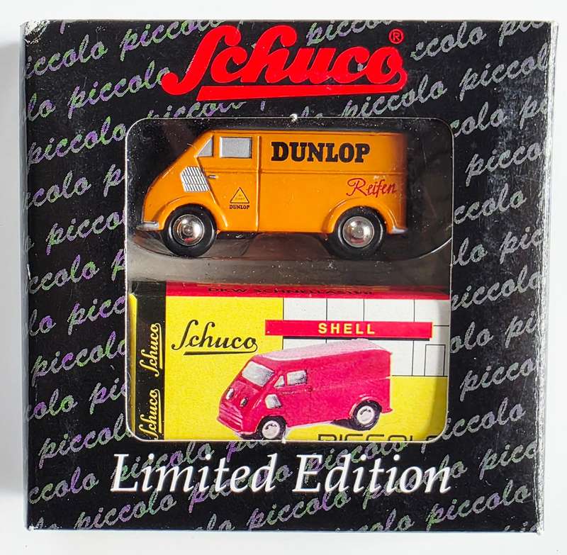 SCHUCO - PICCOLO - DKW SCHNELLASTER - "DUNLOP" - HIGHLY COLLECTIBLE