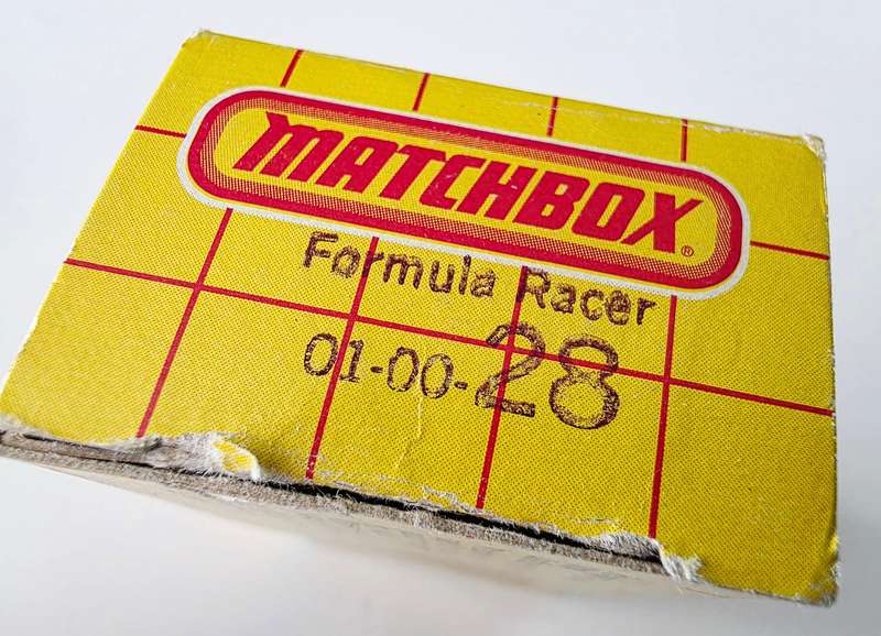 1983 MATCHBOX F1 RACER - MADE IN MACAU - INSANELY GOOD CONDITION