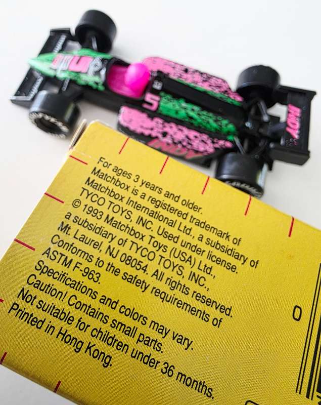 1988 MATCHBOX MB74 GRAND PRIX RACER - MADE IN THAILAND