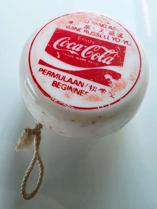 GENUINE VINTAGE COCA-COLA RUSSELL YOYO YANG ASLI - BEGINNERS VERSION