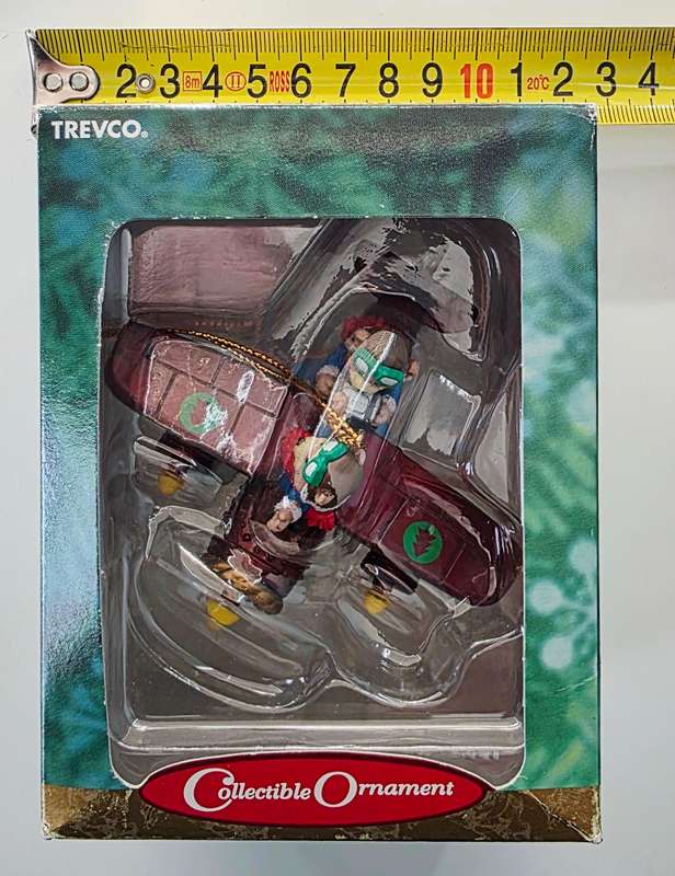 COCA-COLA 10 PIECE VINTAGE COLLECTION - CHRISTMAS HANGING ORNAMENTS