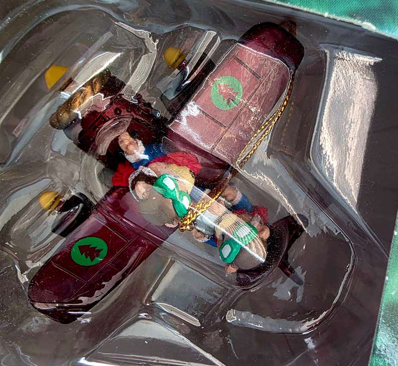 COCA-COLA 10 PIECE VINTAGE COLLECTION - CHRISTMAS HANGING ORNAMENTS