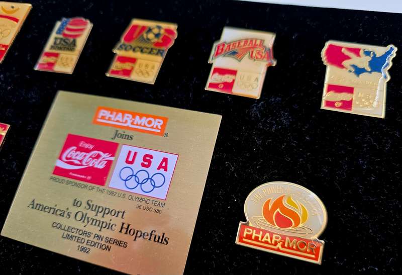 1992 COCA-COLA LTD. ED. OLYMPIC PIN COLLECTORS SERIES 36/ 380