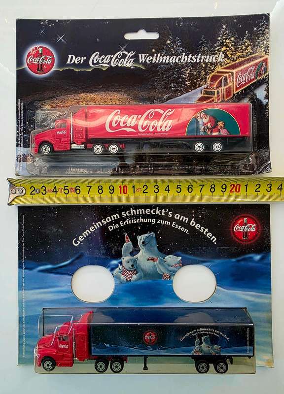 2 x VINTAGE COCA-COLA TRUCKS - STUNNING SET - 2 SETS AVAILABLE