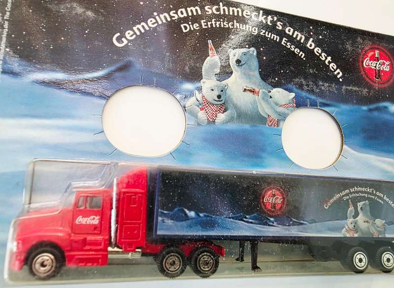2 x VINTAGE COCA-COLA TRUCKS - STUNNING SET - 2 SETS AVAILABLE