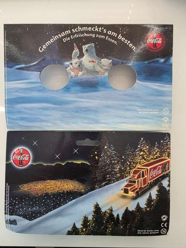 2 x VINTAGE COCA-COLA TRUCKS - STUNNING SET - 2 SETS AVAILABLE