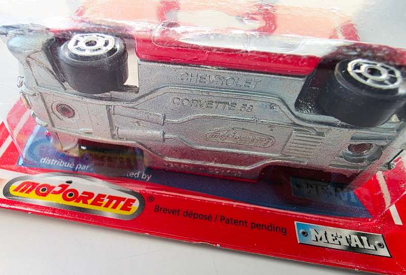 1997 MAJORETTE - COCA COLA CHEVROLET CORVETTE 58 - METAL
