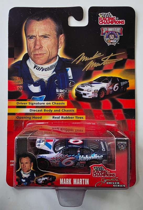 1998 RACING CHAMPIONS - 50TH ANNIVERSARY EDITION - SIGNATURE DRIVER SERIES - MARK MARTIN