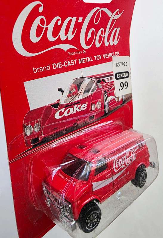 ***1967*** HARTOY INC. COCA COLA VAN - IN ORIGINAL BLISTER PACK - ABSOLUTELY CRAZYNESS