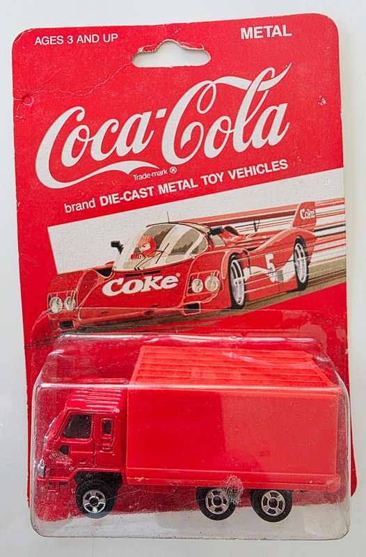 ***1979*** HARTOY INC. COCA COLA TRUCK - **MISS-PRINT** - PROPABLY ONE OF ITS KIND
