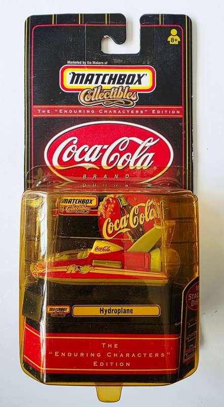 1999 MATCHBOX COLLECTIBLES  COCA COLA - SUPER RARE HYDROPLANE