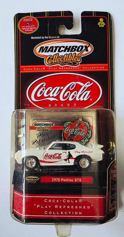 2000 MATCHBOX COLLECTIBLES  COCA COLA - 1970 PONTIAC GTO
