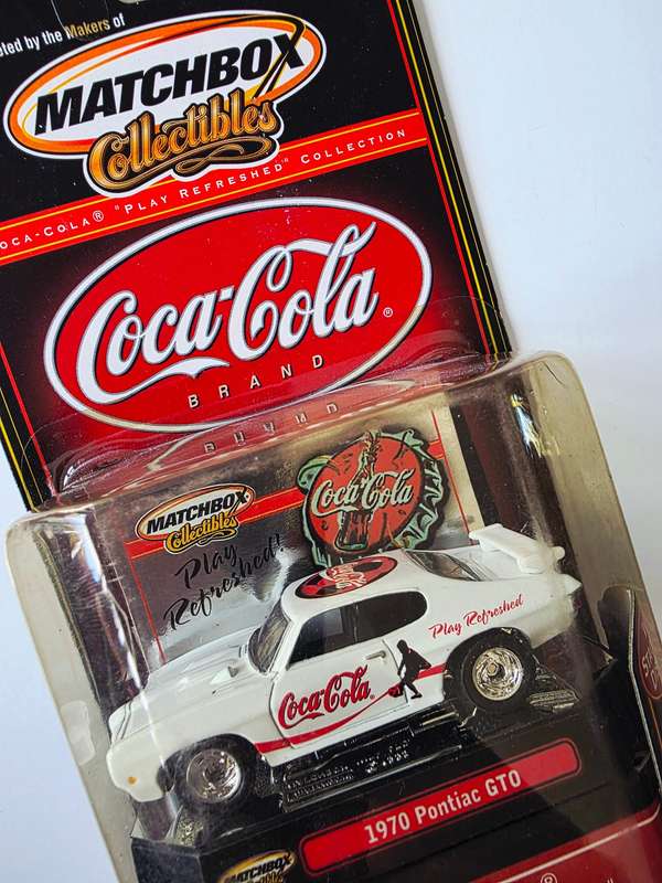 2000 MATCHBOX COLLECTIBLES  COCA COLA - 1970 PONTIAC GTO