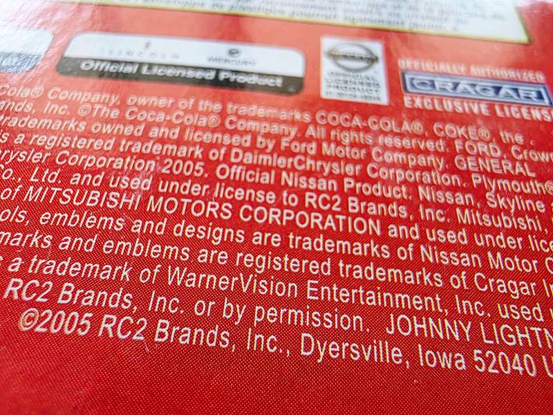 2005 JOHNNY LIGHTENING  COCA-COLA HOLIDAY AUTOMENTS  1960 FORD STATION WAGON