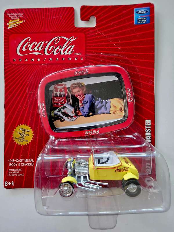 2005 JOHNNY LIGHTENING  COCA-COLA REAL WHEELS SERIES  1927 FORD ROADSTER