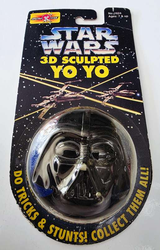 1994 SPECTRA STAR - DARTH VADER - STAR WARS 3-D SCULPTED YOYO