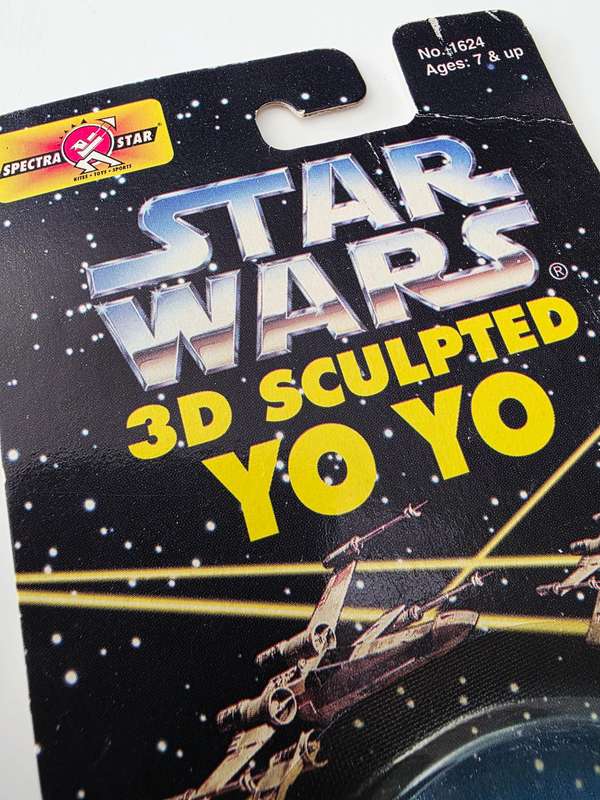 1994 SPECTRA STAR - DARTH VADER - STAR WARS 3-D SCULPTED YOYO