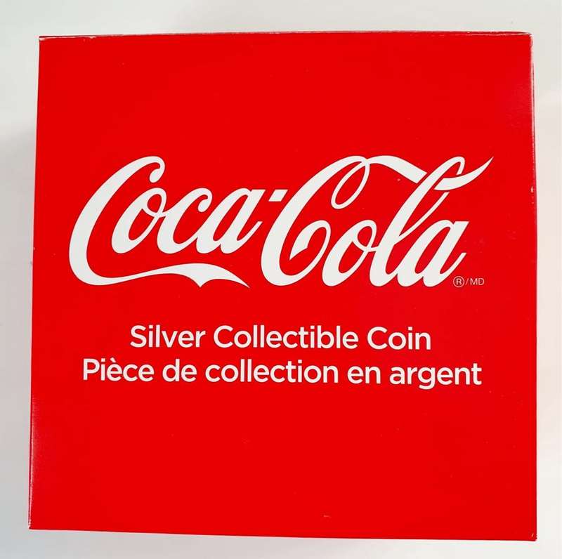 2018 6g Fiji Coca-Cola Global Edition Coin - Bottle Cap .999 Silver