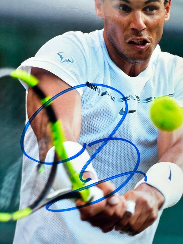 RAFAEL NADAL - AUTHENTIC AUTOGRAPH + COA