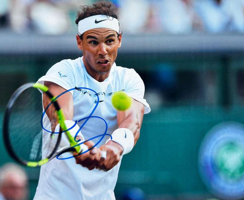 RAFAEL NADAL - AUTHENTIC AUTOGRAPH + COA