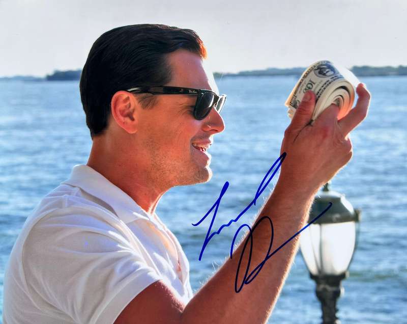 LEONARDO DICAPRIO - AUTHENTIC AUTOGRAPH