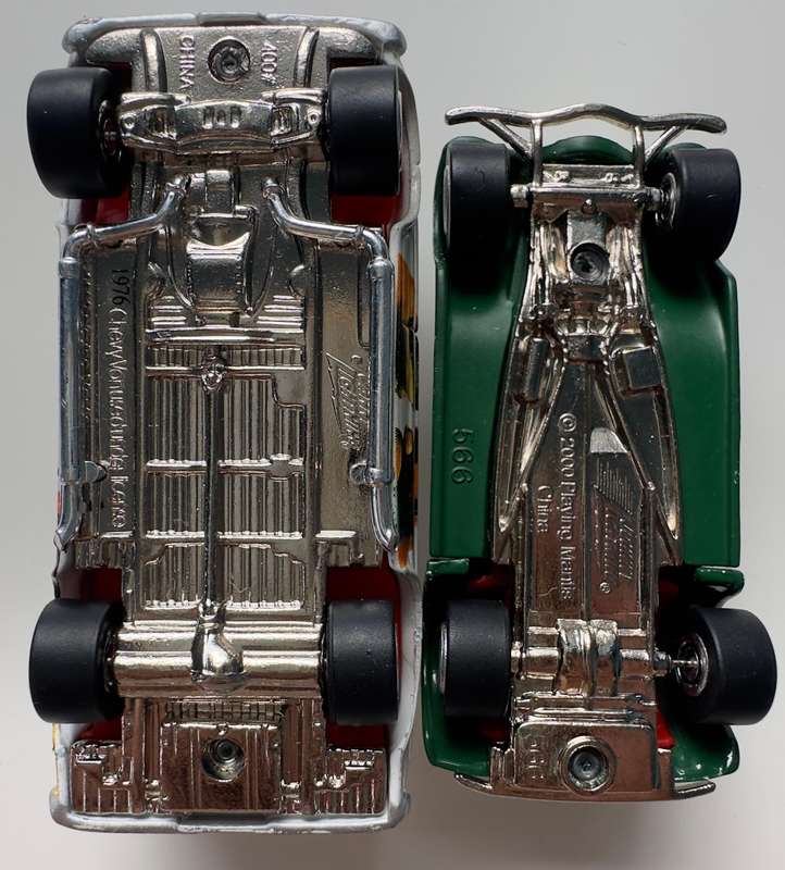 JOHNNY LIGHTNING 1:64 DIE-CAST COCA-COLA BILLBOARDS SET - 1976 CHEVY VAN AND A 1933 FORD PANEL VAN
