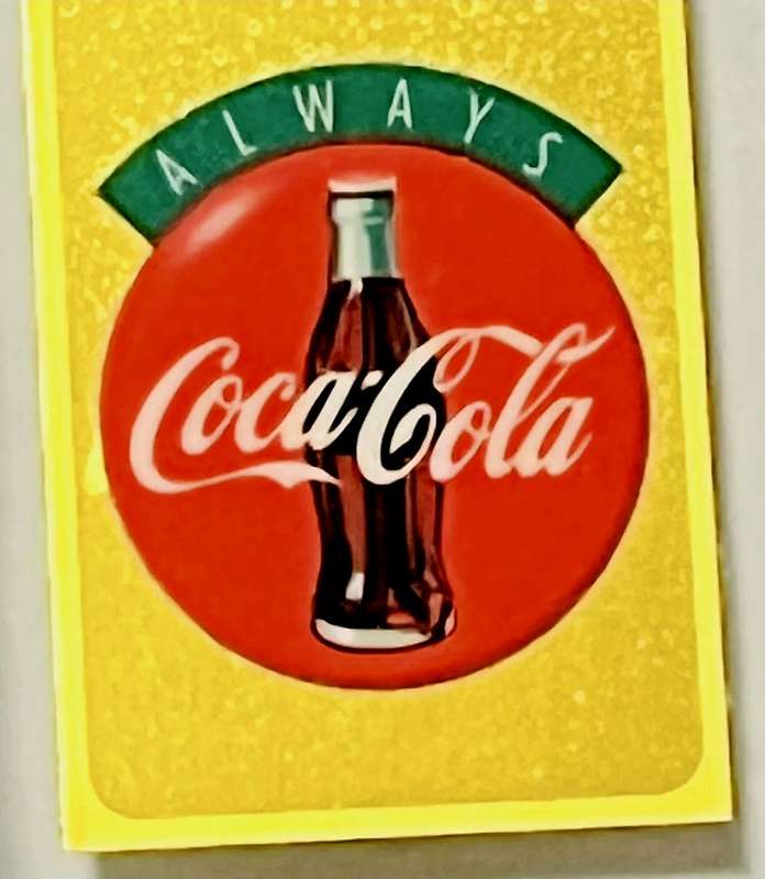 COCA COLA SOLID GOLD BAR 1/500 OZ