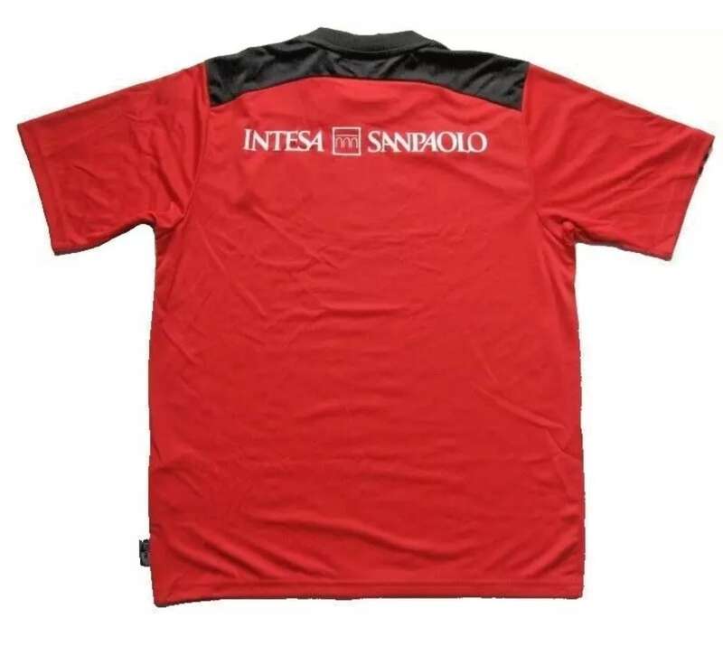 AC Milan Adidas Fan Trikot - Ted/Black - Size S