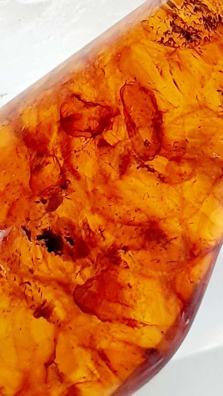 VINTAGE REAL AMBER PENDANT - MOST AMAZING PIECE