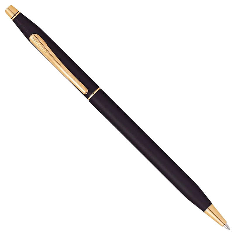 Cross Classic Century Black & Gold , Sleek & Elegant Premium Luxury Ballpoint Pen - with Gift Box -