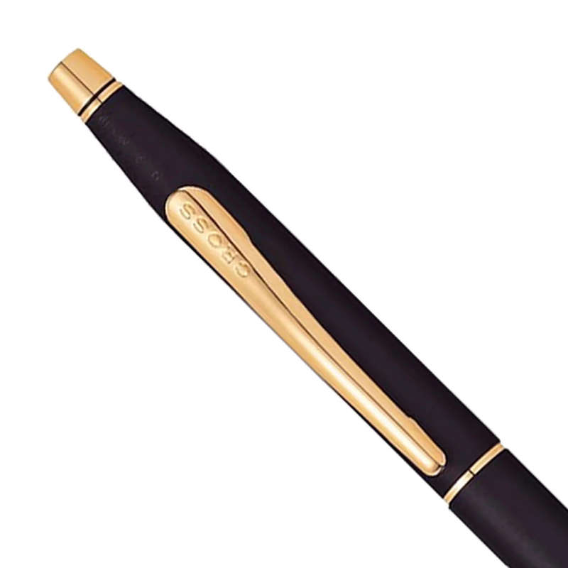 Cross Classic Century Black & Gold , Sleek & Elegant Premium Luxury Ballpoint Pen - with Gift Box -