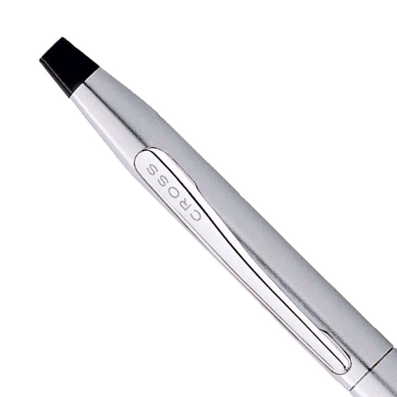 Cross Classic Century Satin Chrome, Sleek & Elegant Premium Luxury Ballpoint Pen- with Gift Box